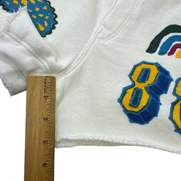 MOTHER Jeans The Quickie Roller Short Fray Sunshiney Day Sz S - Picture 14 of 14